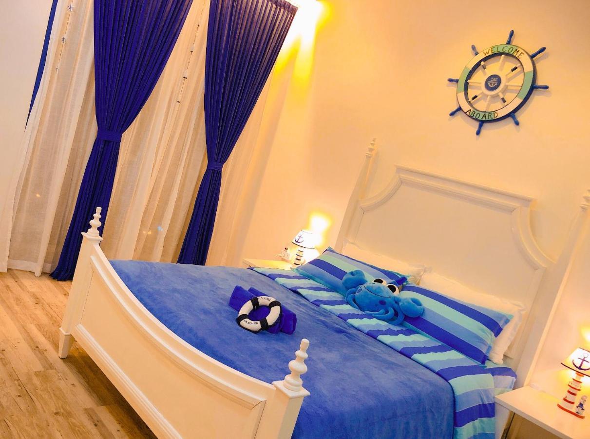 Cat City Mediterranean Theme City&Pool View Homestay 貓城地中海主題城市泳池風景民宿 쿠칭 외부 사진